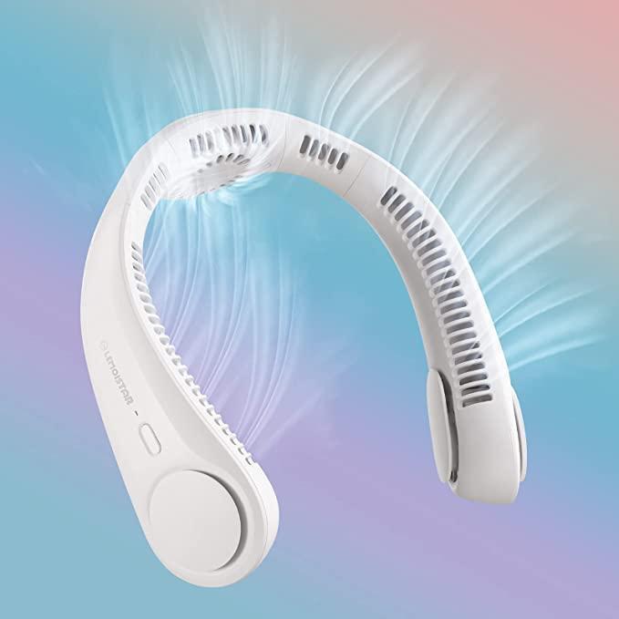 "CoolFlow Neck Fan" – Stay Fresh Anytime, Anywhere! ❄️🌬️