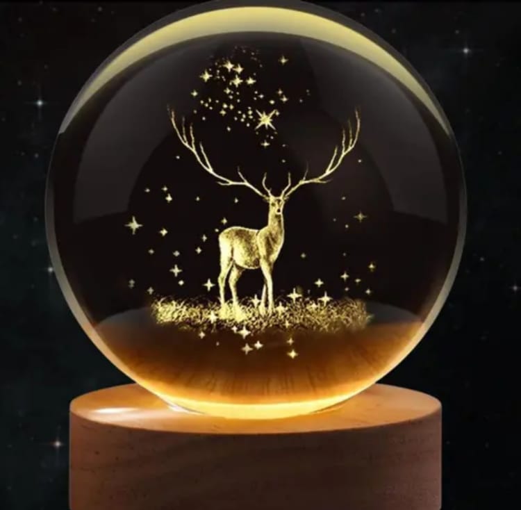 3D Crystal Lamp Ball