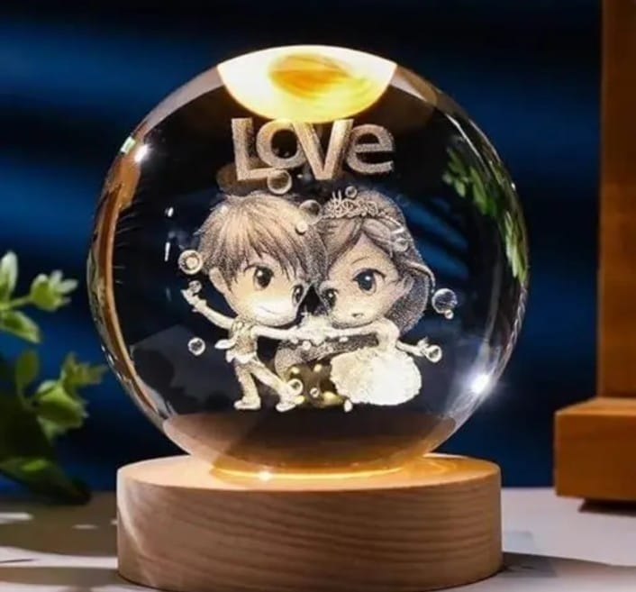 3D Crystal Lamp Ball